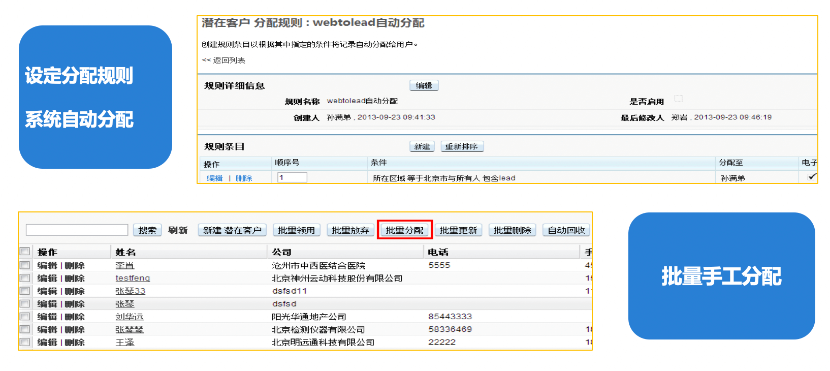 咨询与销售跟进｜教育行业CRM解决方案示意图