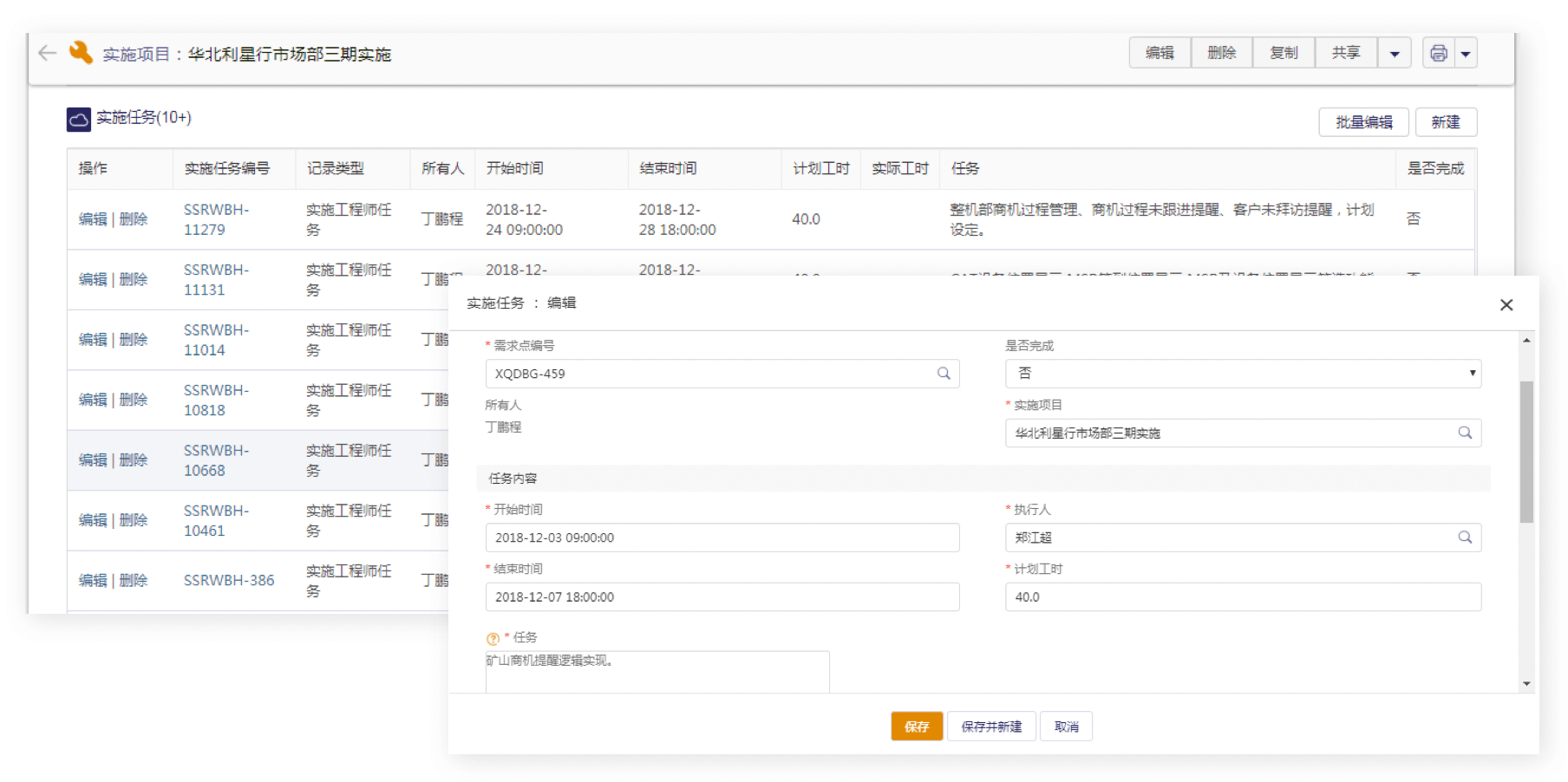 实施项目管理｜IT科技行业CRM解决方案示意图