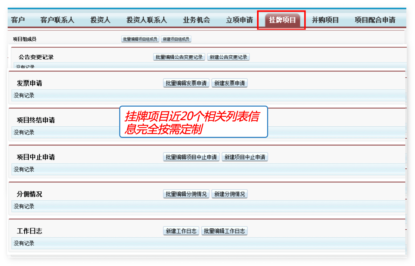 资产管理｜金融行业CRM解决方案示意图