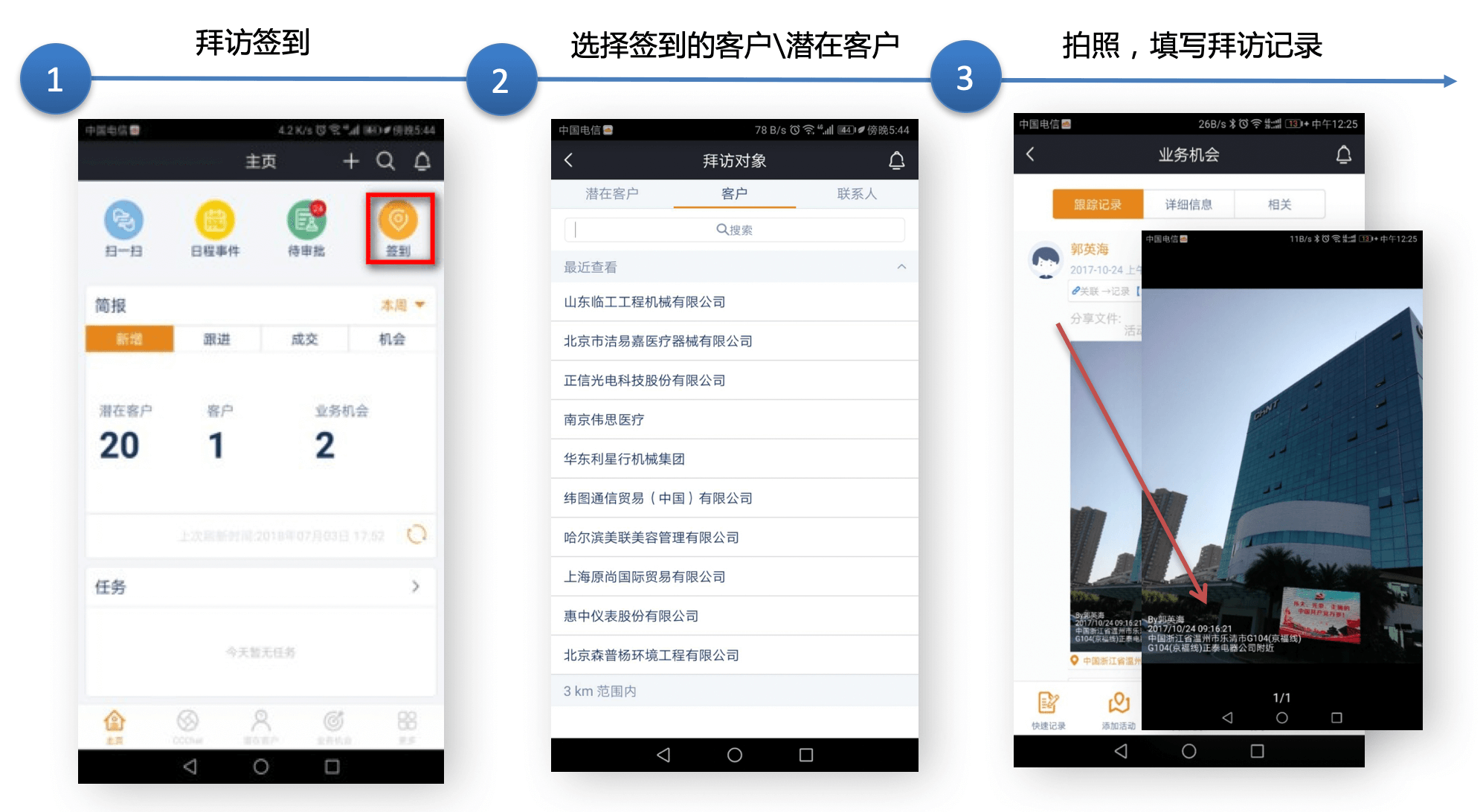 销售巡店APP｜制造行业CRM解决方案示意图